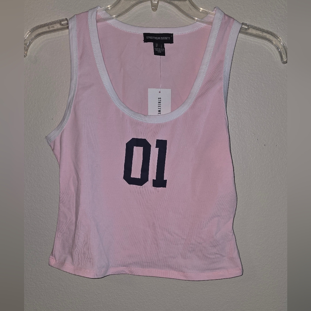 Pink Streetwear Society  Tank Top #1 - Girls/petite Large